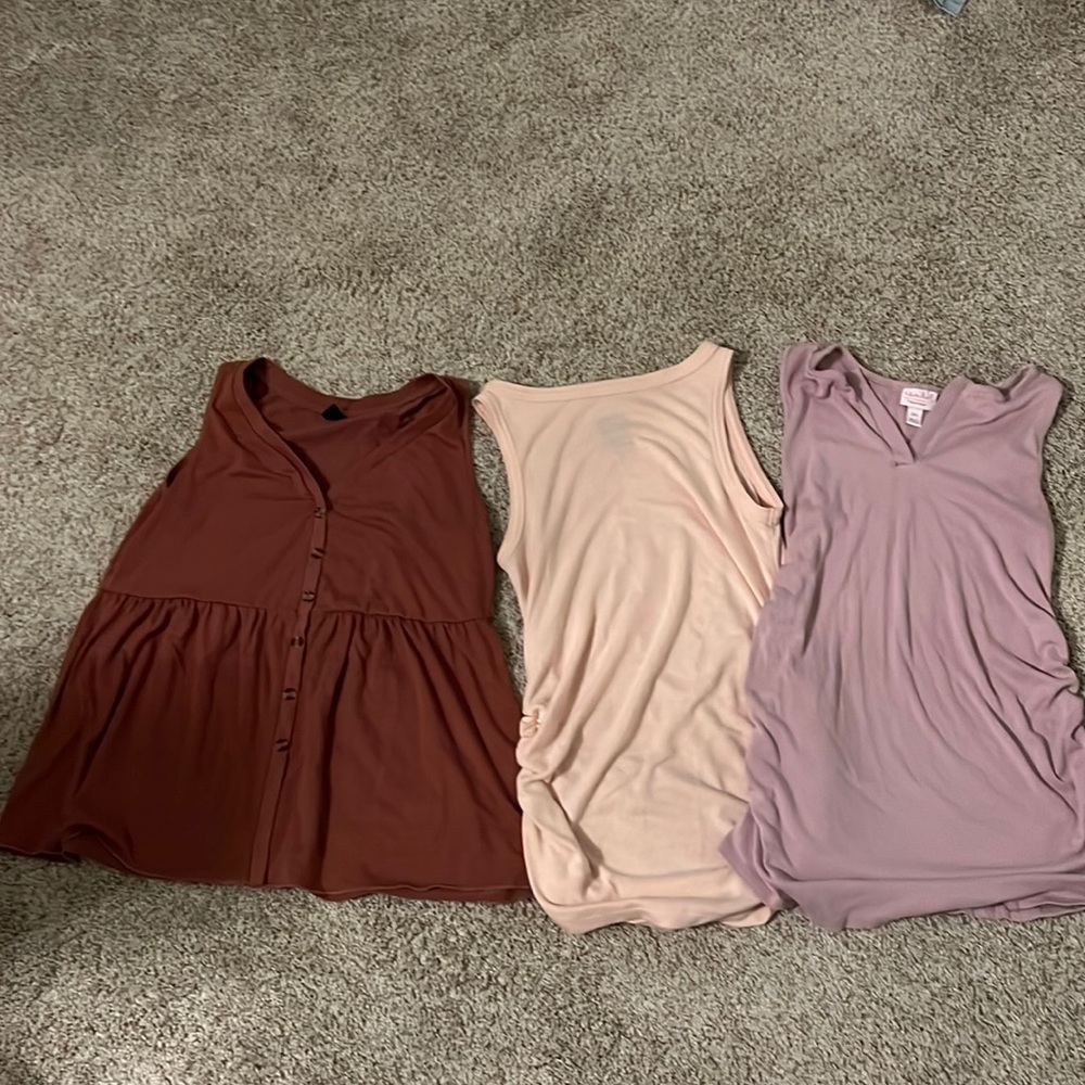 Maternity tank tops
